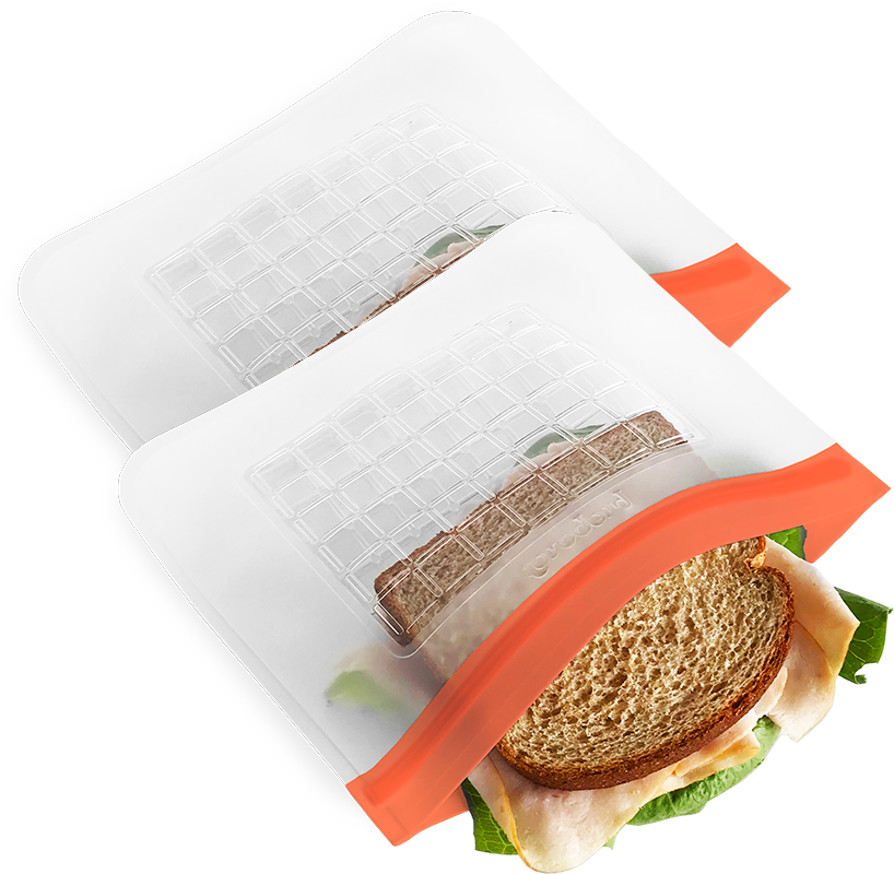 REUSABLE BAGS - Sandwich 2pk