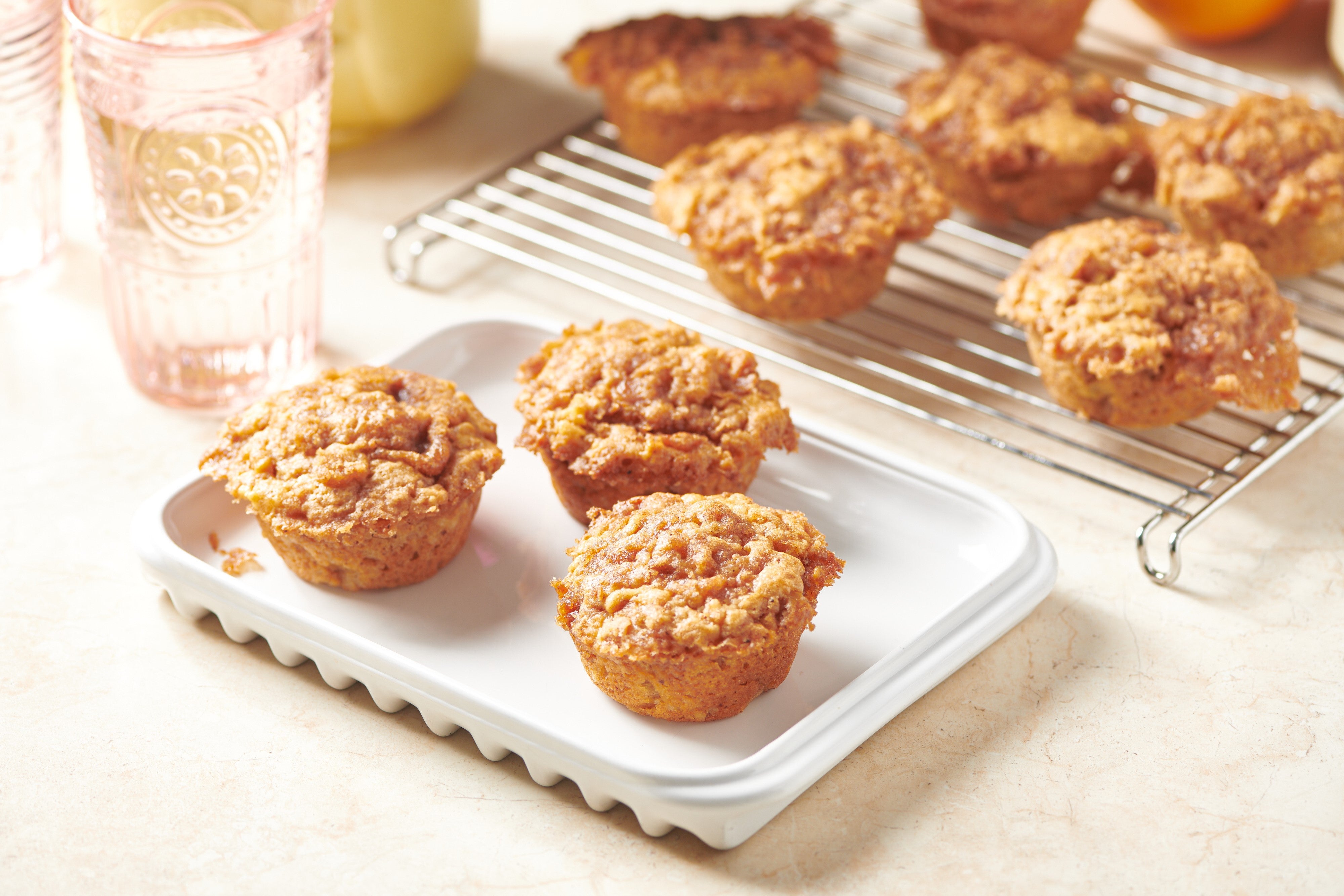 Brown Butter Apple Streusel Muffins-image