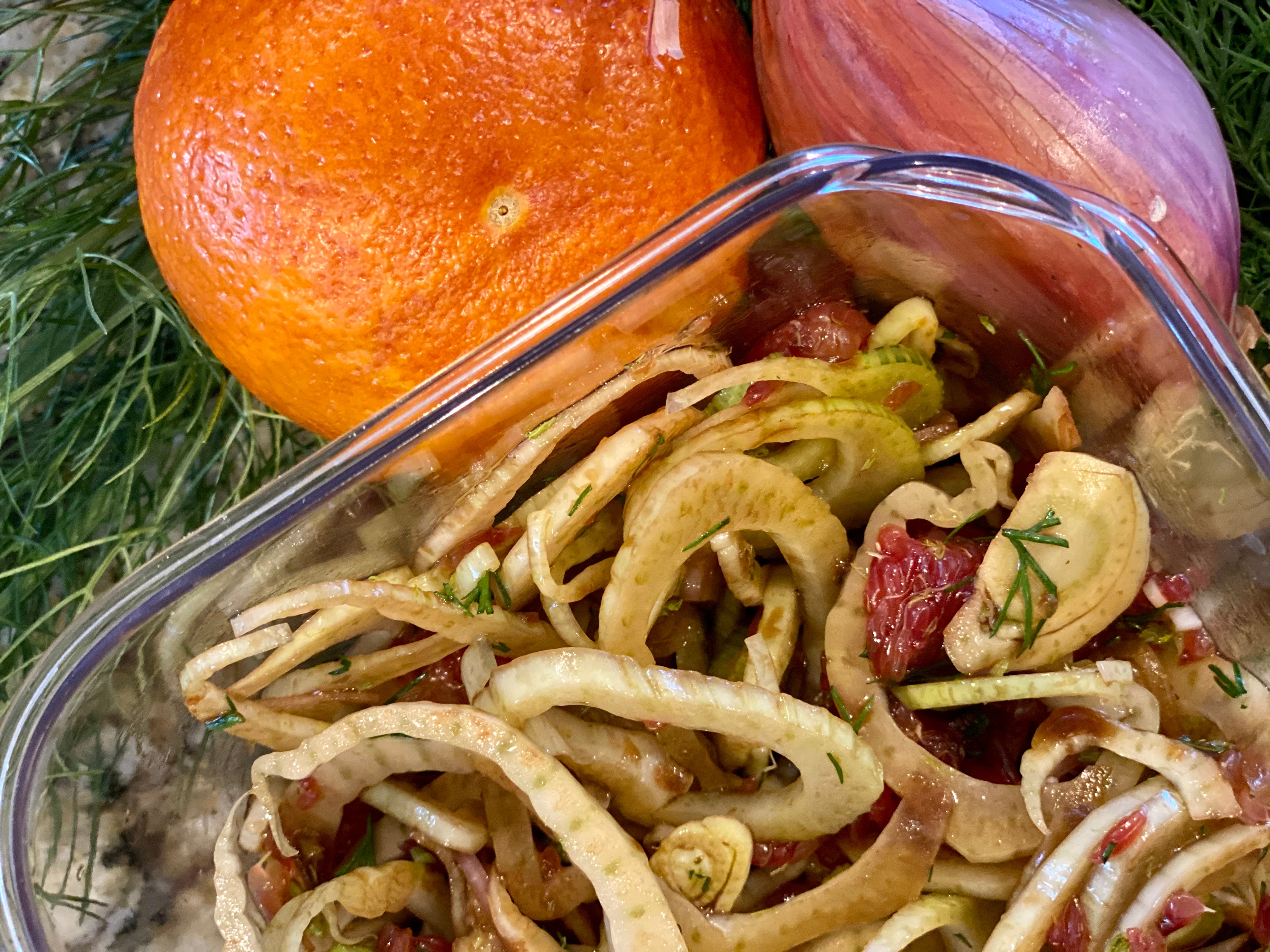 Fennel and Blood Orange Salad-image
