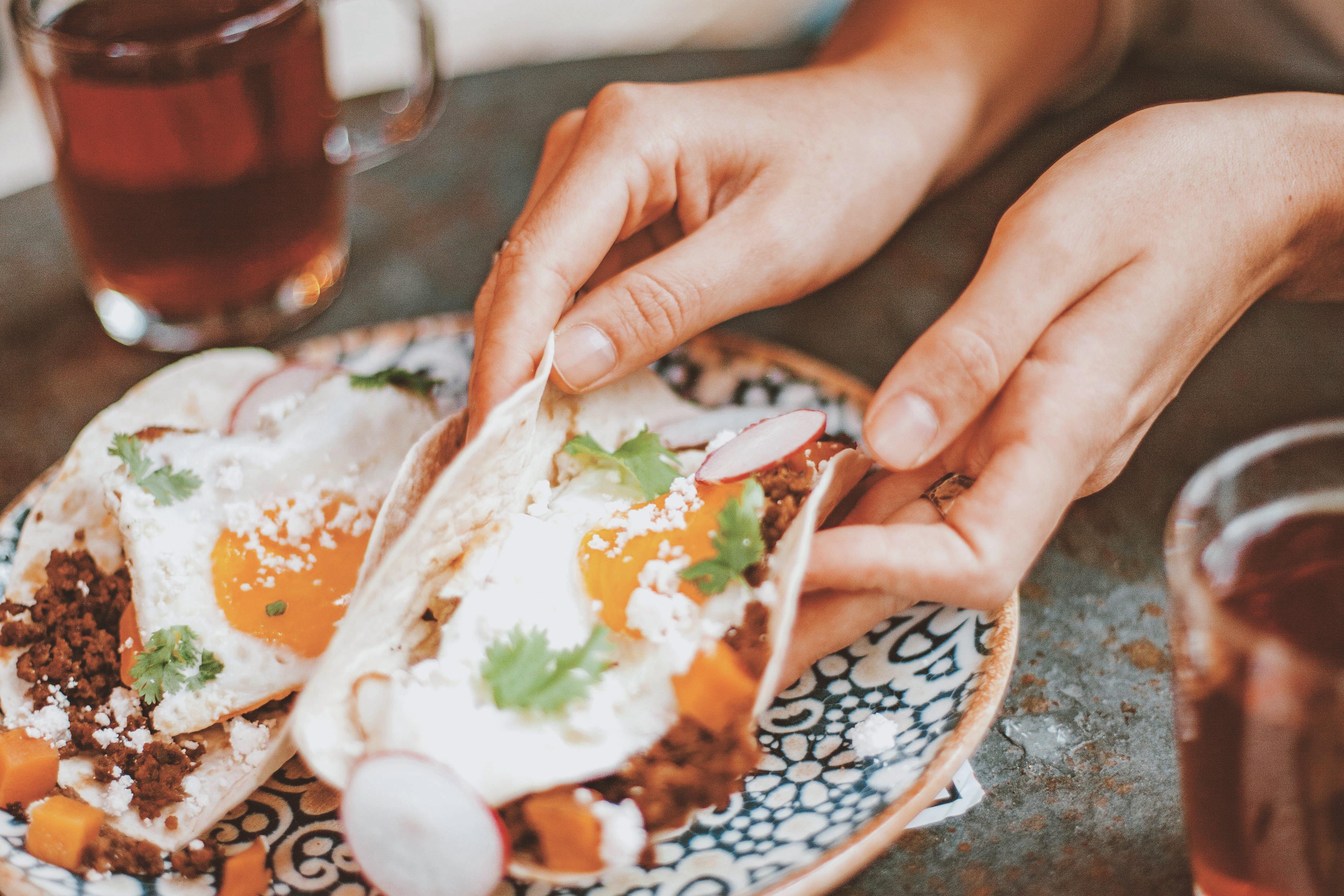 Sweet and Savory Pancake Tacos