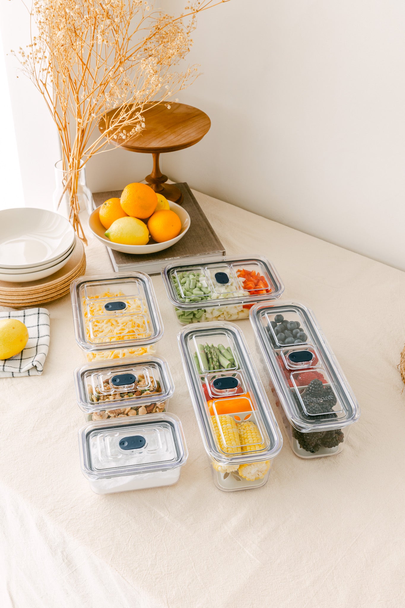 LUQUE ファーストコンサセット Latchlok Click Container - 12 Piece Set – Prepara