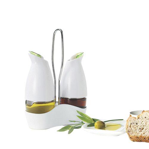 Gourmet Cruet Set with Carrier