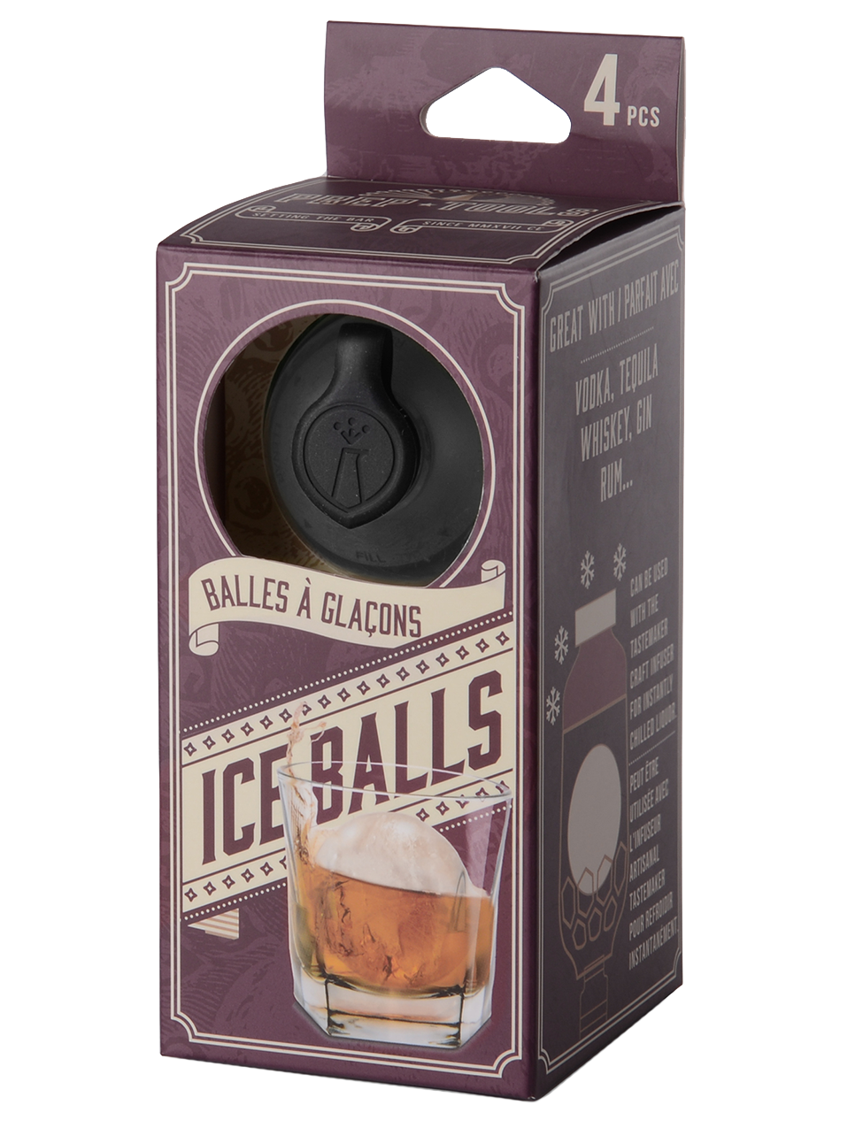 Tastemaker Collection: 4 Ice Balls – Prepara