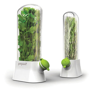 Eco-friendly Herb Savor Eco by Prepara for extending herb freshness.