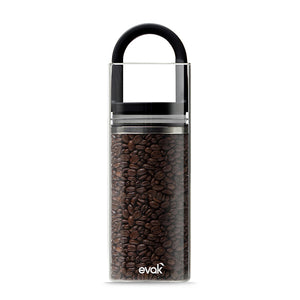 EVAK Glass Food Storage - Rubberized Black Original Handle