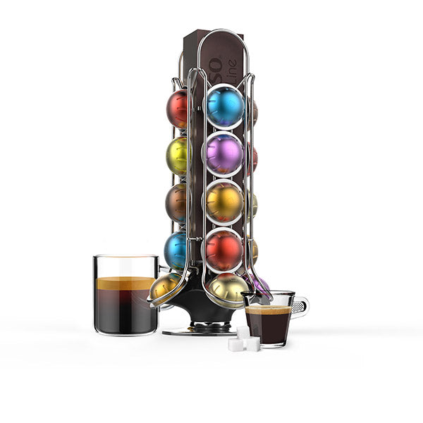 Carrusel giratorio para cápsulas de café Nespresso Vertuo