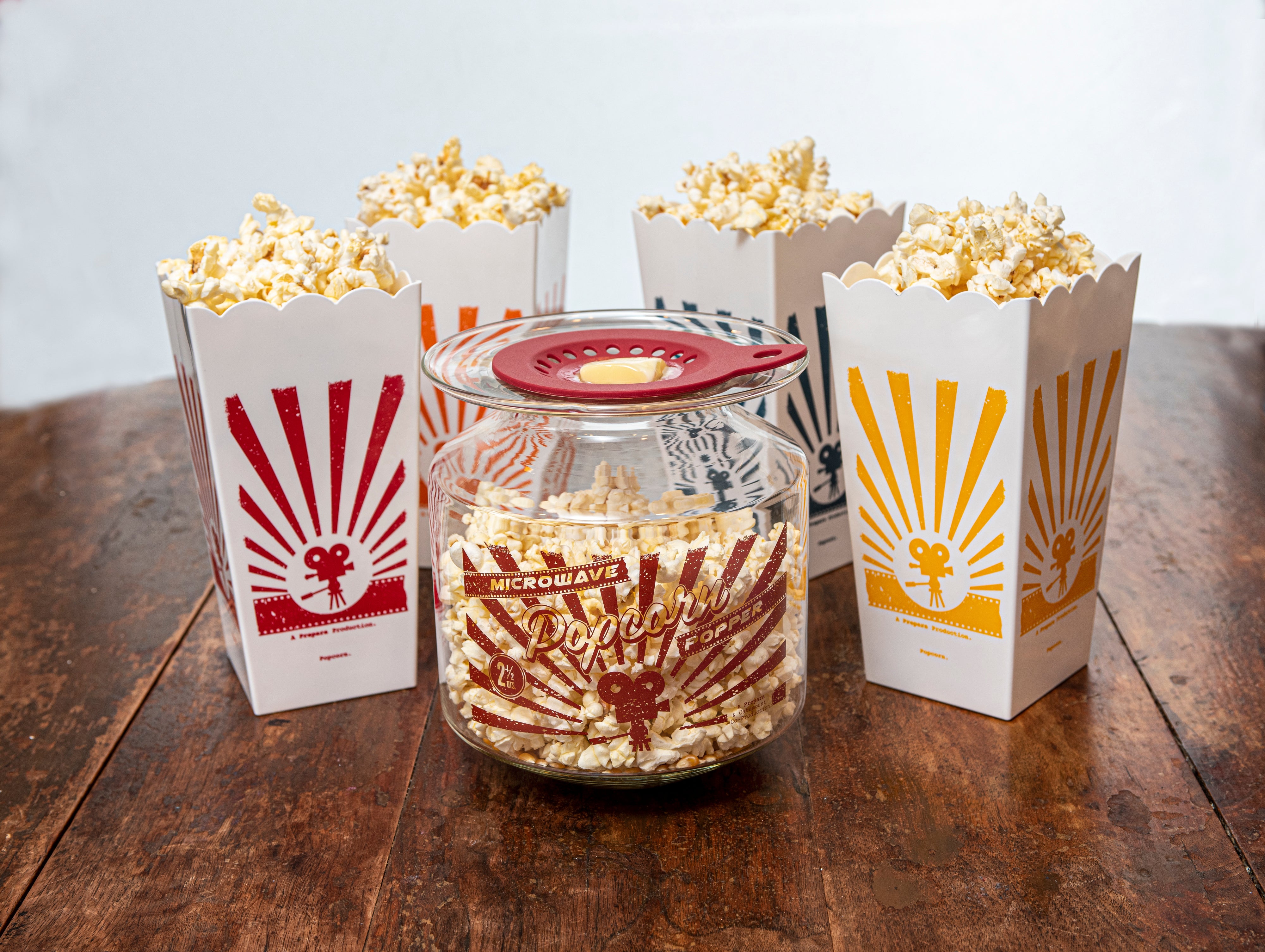 Microwave Popcorn Gift Bowl Set